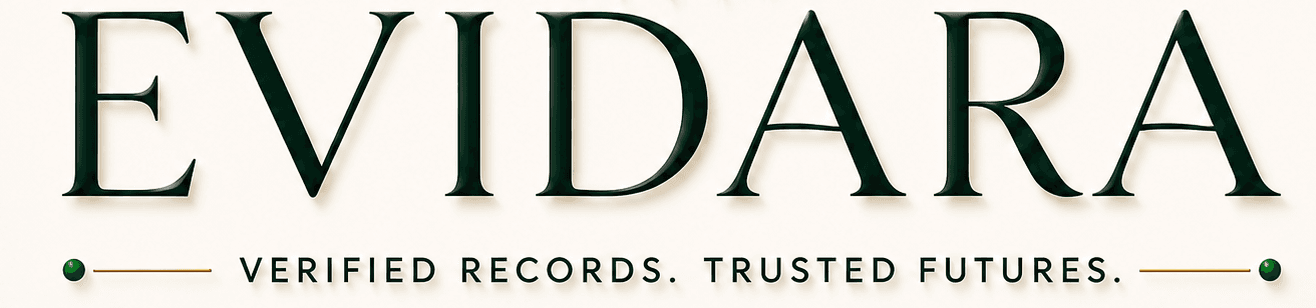 Evidara — Structured Records. Trusted Futures.