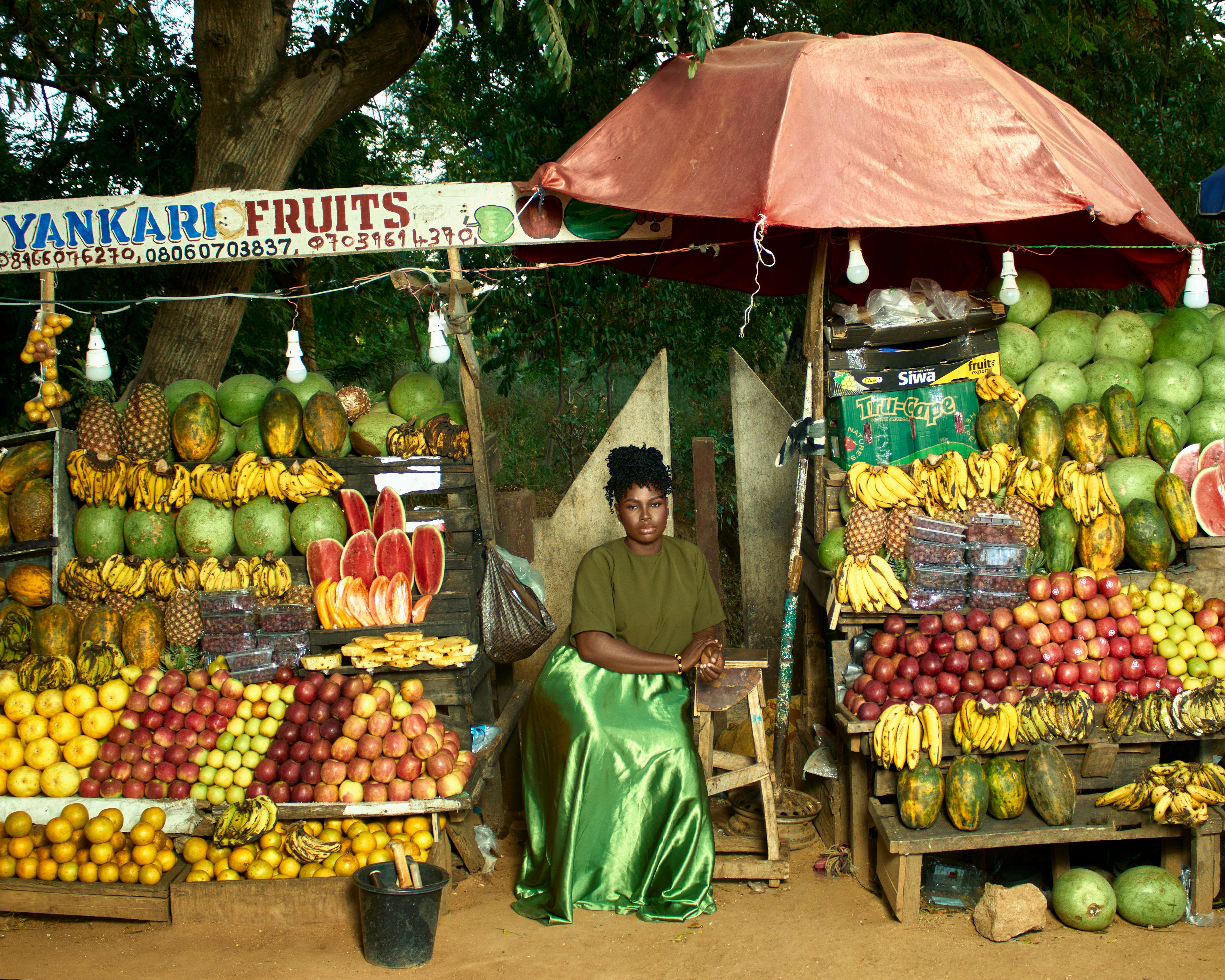 Street market trader